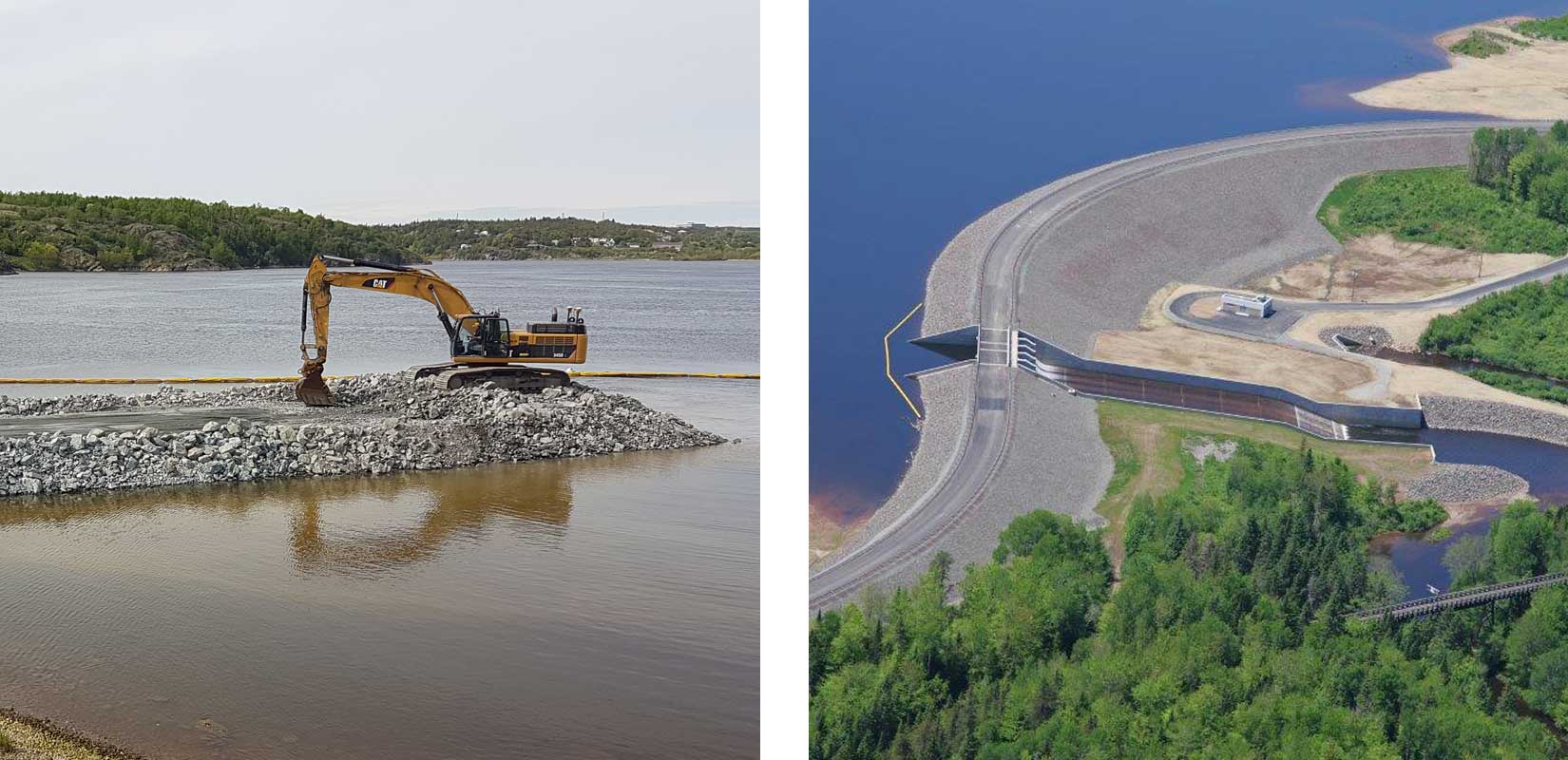 Marine Engineering Examples: Landmass construction